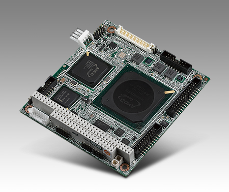 AMD LX600 PC/104 CPU Module with TTL, LAN, 2USB, 3COM, CF